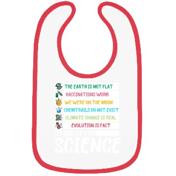 Discover Earth Day Stand Up For Science Science Fiction Day Bibs