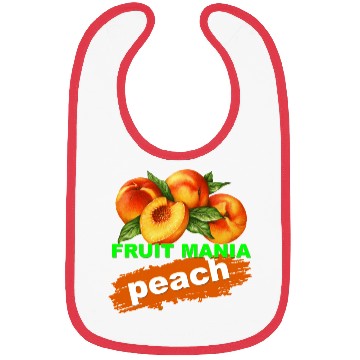 Discover FRUIT MANIA PEACH Bibs