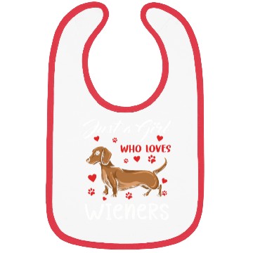 Discover Dachshund Gift Dixie Wiener Doxie Dackel Bibs