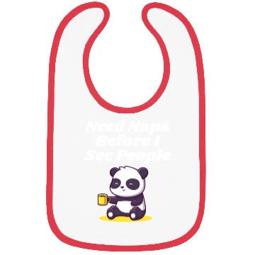 Discover Need Naps Before I See People Introvert Nerd Antis Bibs