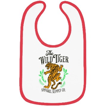 Discover Tiger Cat Animal Gift Idea Bibs