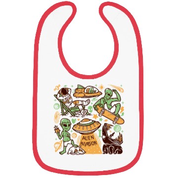 Discover Alien drawings Bibs