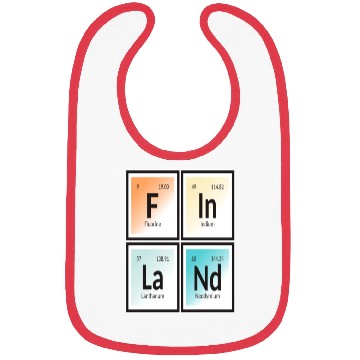 Discover Finland | Periodic Table of Elements Bibs