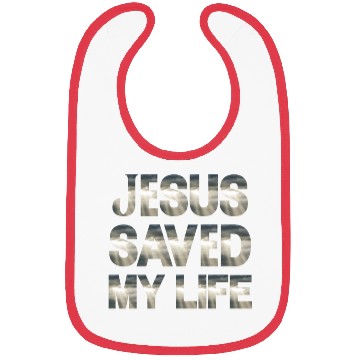Discover Jesus Saved My Life Bibs