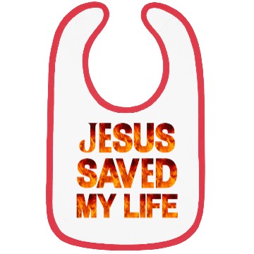 Discover Jesus Saved My Life Bibs
