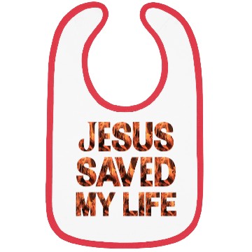 Discover Jesus Saved My Life Bibs