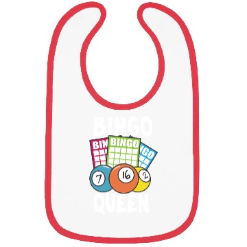 Discover Bingo Queen Bibs