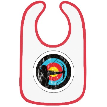 Discover Archer and bowman with target archery Bibs