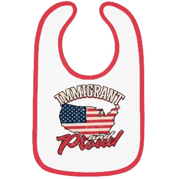 Discover US Immigrant Indigenous USA Immigrants america Bibs