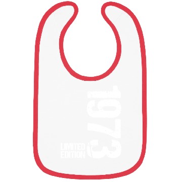 Discover 50 Years Vintage 1973 Retro 50th Birthday Bibs