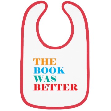 Discover Book Club The Book Was Better Bibs