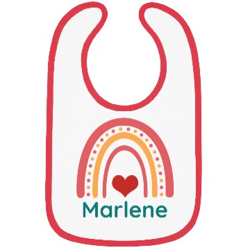 Discover Marlene Vintage Boho Rainbow Bibs
