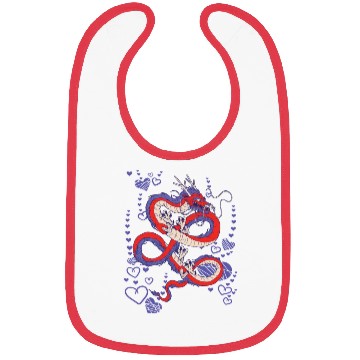 Discover Cooler Japanese dragon Bibs