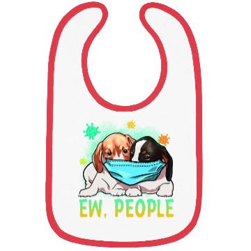 Discover Dog – Ew People Bibs