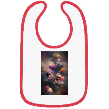 Discover Fantasy Flowers Escaping the Dark Bibs