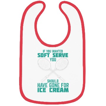 Discover Tennis Ice Cream Premium Bibs