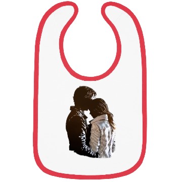 Discover Sweet Couple's Warm Embrace, Valentine's Gift, Bibs