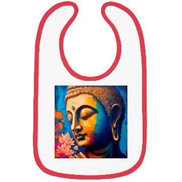 Discover The Flowering Buddha Bibs