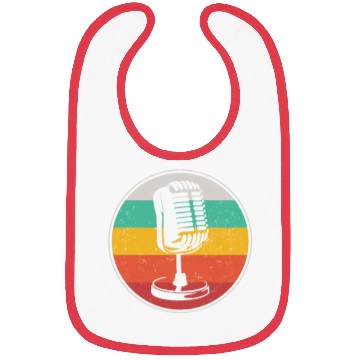 Discover Karaoke Singer Microphone Vocalist Bibs