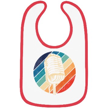 Discover Karaoke Singer Microphone Vocalist Bibs