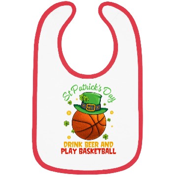 Discover Baseball St Patrick Drink Beer And Play Basketball Bibs