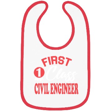 Discover First class civil engineer Bibs