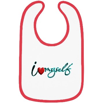 Discover I Love myself Bibs