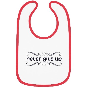 Discover Never Give Up Bibs