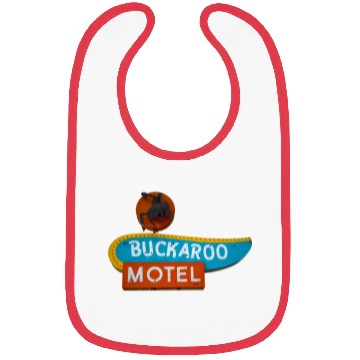 Discover Buckaroo Motel Sign Route 66 Tucumcari New Mexico Bibs