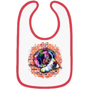 Discover Saint Bernard color Bibs