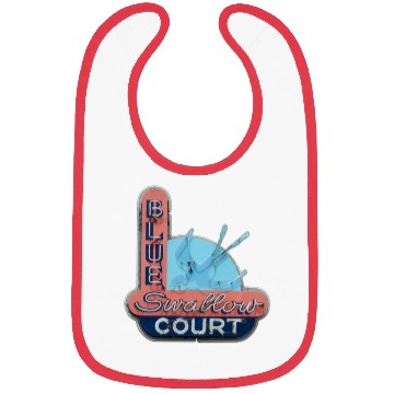 Discover Blue Swallow Court Route 66 Tucumcari Bibs