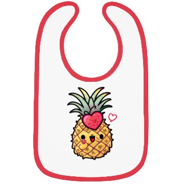 Discover Cute Pineapple, Happy Pineapple Drawing, Bibs