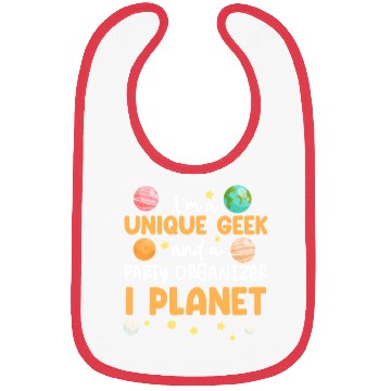 Discover Science Theme Birthday Party Astronomy Astronaut Bibs
