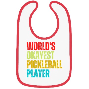 Discover World s Okayest Pickleball Player Bibs