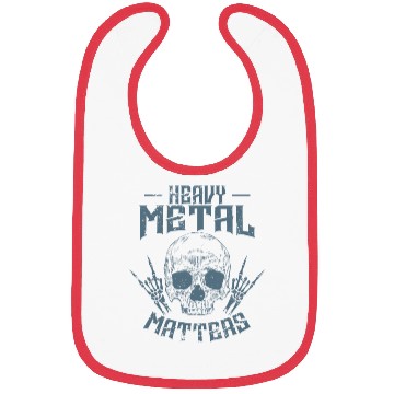 Discover Heavy Metal Matters Bonehead Music Bibs