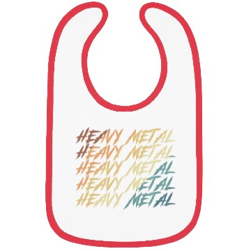 Discover Heavy Metal Headbanging Band Genre Bibs
