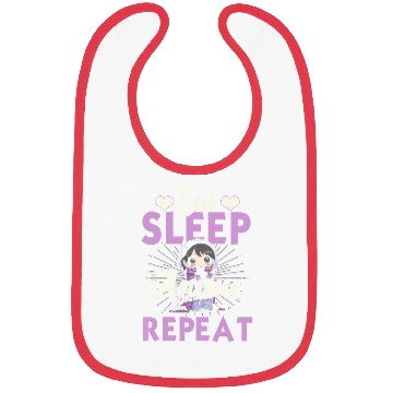 Discover Eat Sleep Anime Repeat Japanese Manga Lover Cospla Bibs