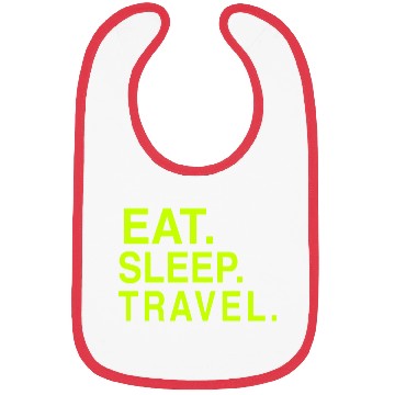 Discover EAT. SLEEP. TRAVEL. Bibs