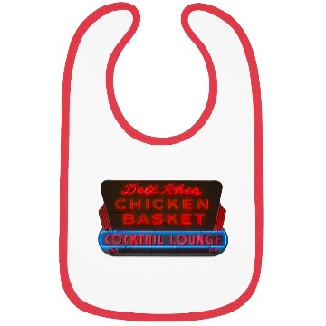Discover Del Rhea Chicken Basket Neon Sign Route 66 Bibs