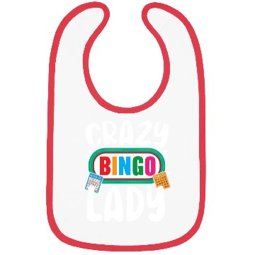 Discover Crazy Bingo Lady Bingo Player Casino Lottery Bibs