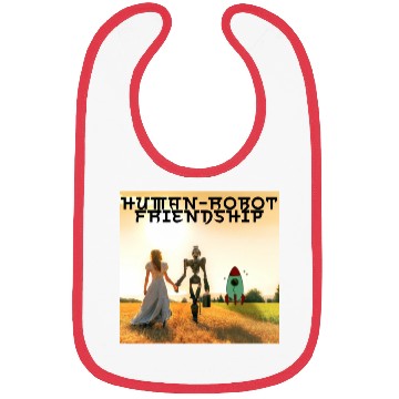 Discover Robot Friendship Bibs