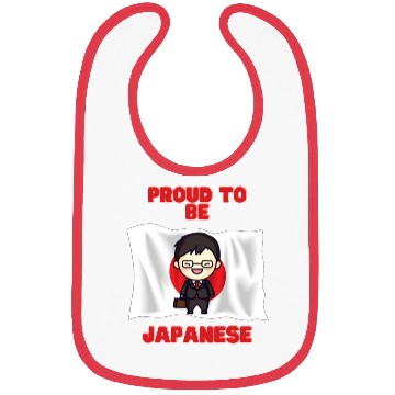 Discover Proud to be Japanese - cute design Bibs