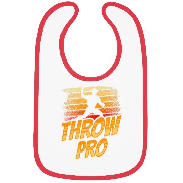 Discover Throw Pro Hobby Sayings Pitcher Baseball Player Bibs
