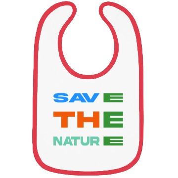 Discover save the nature new design Bibs