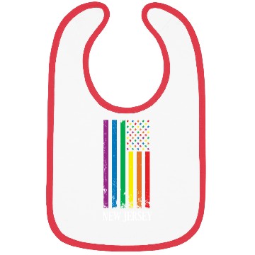 Discover New Jersey Pride Month Pride Flag LGBT Community L Bibs