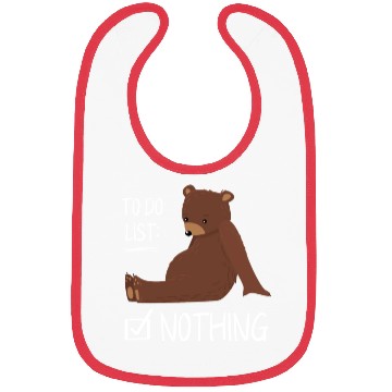 Discover To Do List Nothing Bear Sleep Bibs