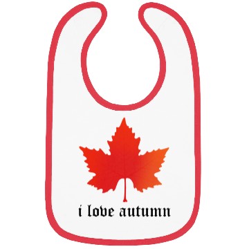Discover i love autumn Bibs