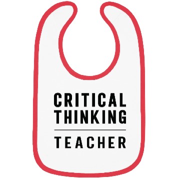 Discover Critical Thinking Teacher Cool Gift for Teachers Bibs