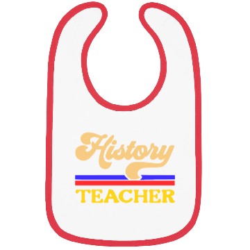 Discover Histroy Teacher Bibs