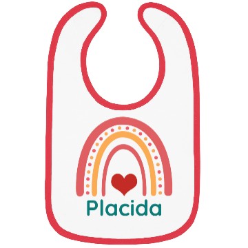 Discover Placida Vintage Boho Rainbow Bibs